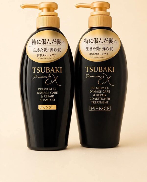 Tsubaki Premium Ex Damage care & Repair Shampoo&conditioner Treatment