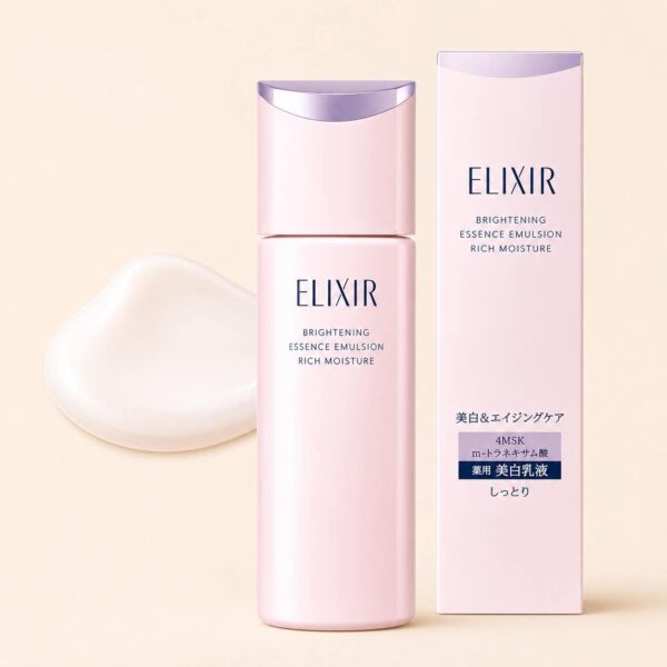 Elixir Brightening Essence Emulsion Rich Moisture