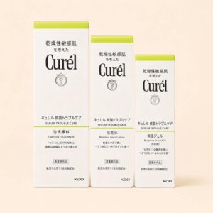 Curél Sebum Trouble care Foaming Facial Care