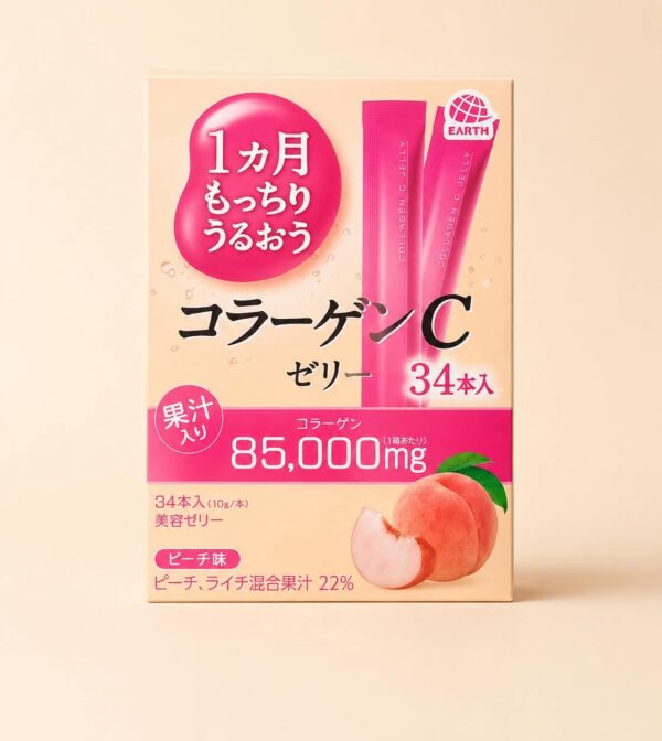 Otsuka Collagen C Jelly (peach favor)
