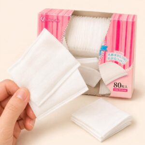 Clean puff face cotton pad